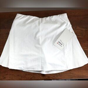 NWT, Lululemon Peek Pleat HR Tennis Skirt, Size 4